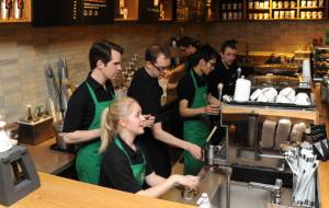 Jimmy Carr Launches New Stronger British Latte at Starbucks