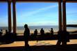Visitors Enjoy The Sunshine In South Wales After Weeks Of Bad Weather (GettyImages)