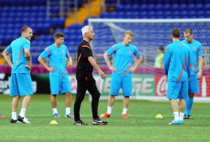 Netherlands Training - Group B: UEFA EURO 2012