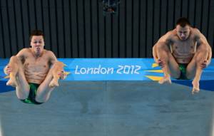 Germany's Patrick Hausding and Sascha Kl