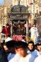 A statue of Santa Agata is carried durin Getty Images
