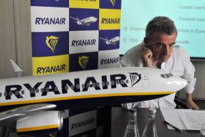 Irish budget airline Ryanair CEO Michael
