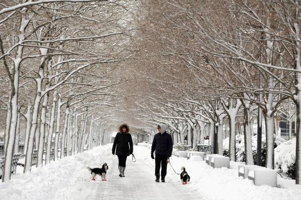 Major Snowstorm Bears Down On New York City