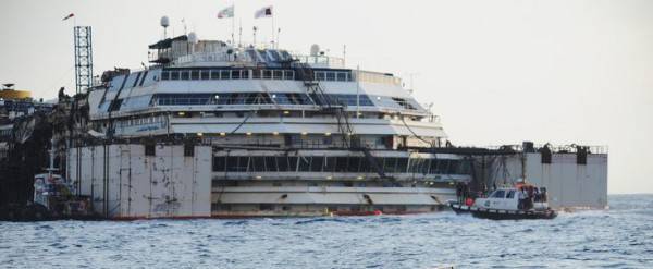 La Costa Concordia è partita