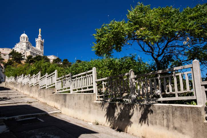Notre-Dame de la Garde basilica in Marsiglia