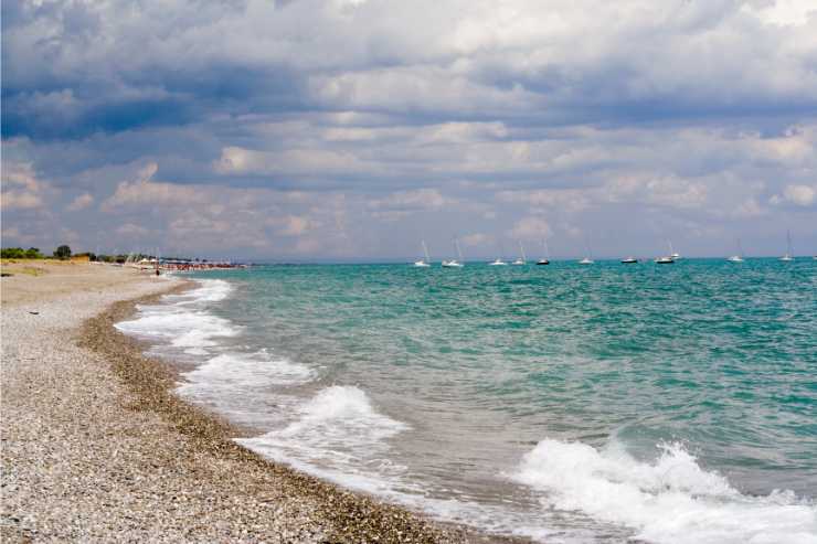 La spiaggia di Policoro in Basilicata