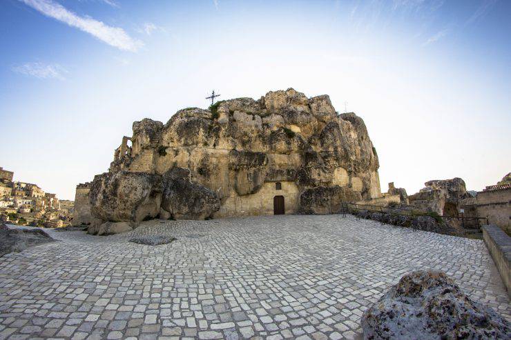 The Sassi of Matera are the historic city of Matera