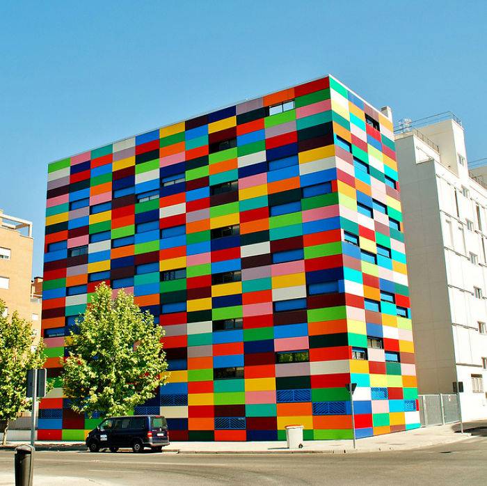 edifici più colorati del mondo