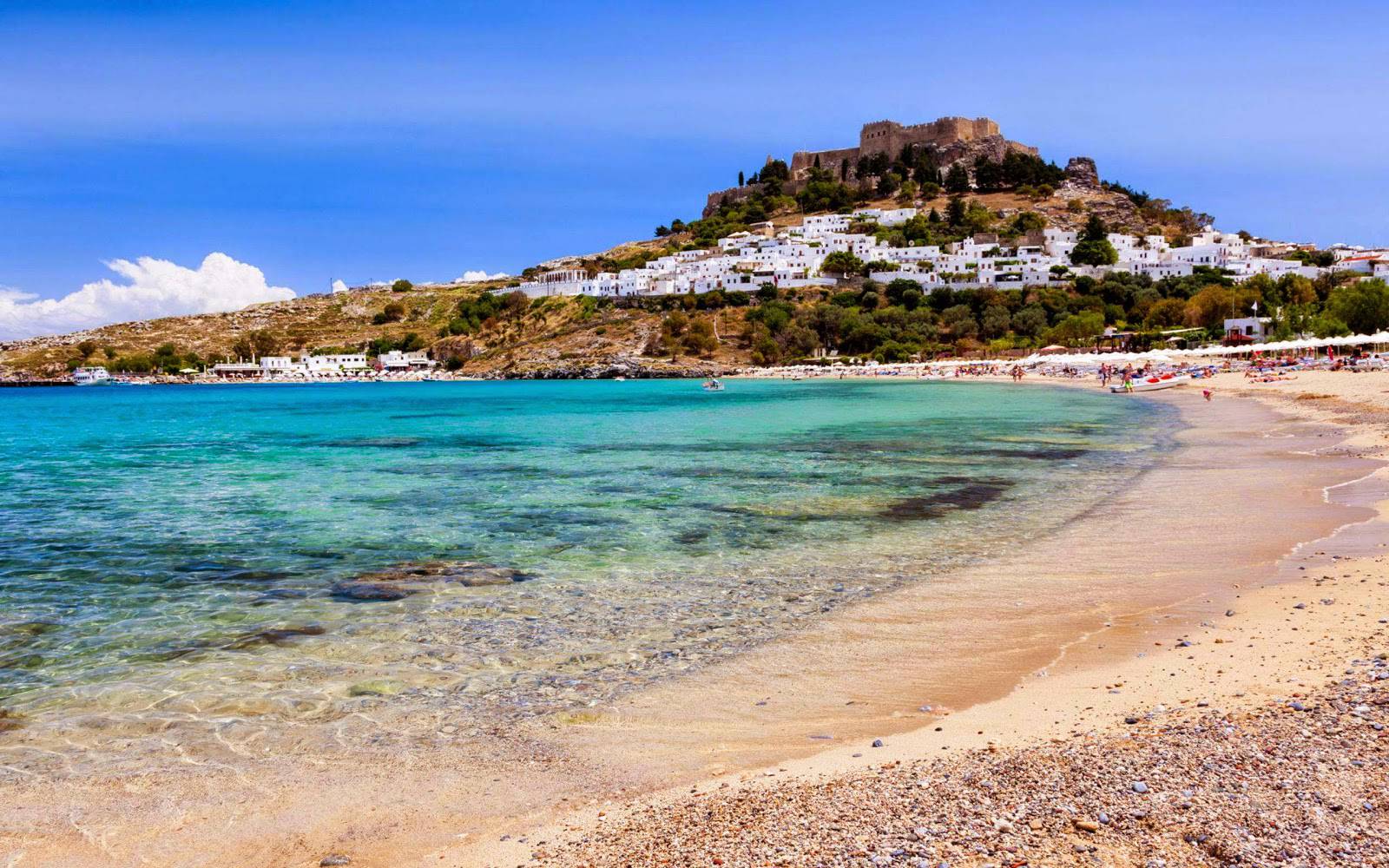 Rodi, Spiaggia di Lindos 