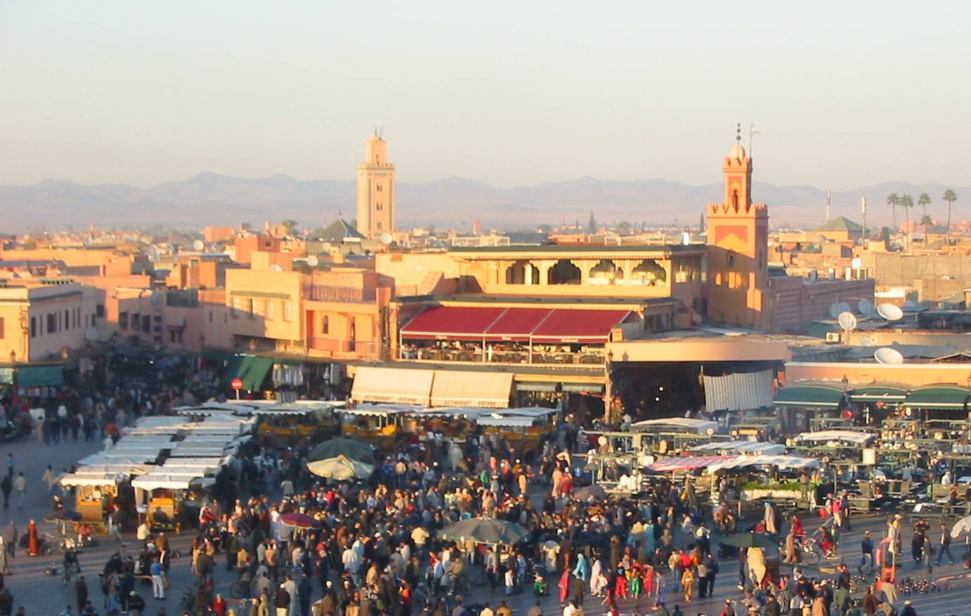 Piazza Jemaa el Fna, Marrakech,