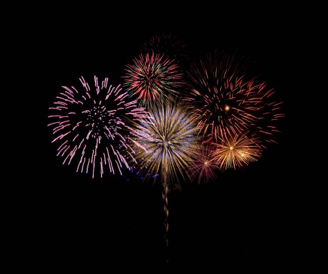 Brillant fireworks