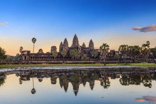 Il tempio di Angkor Wat a Siem Reap, Cambogia (Thinkstock)