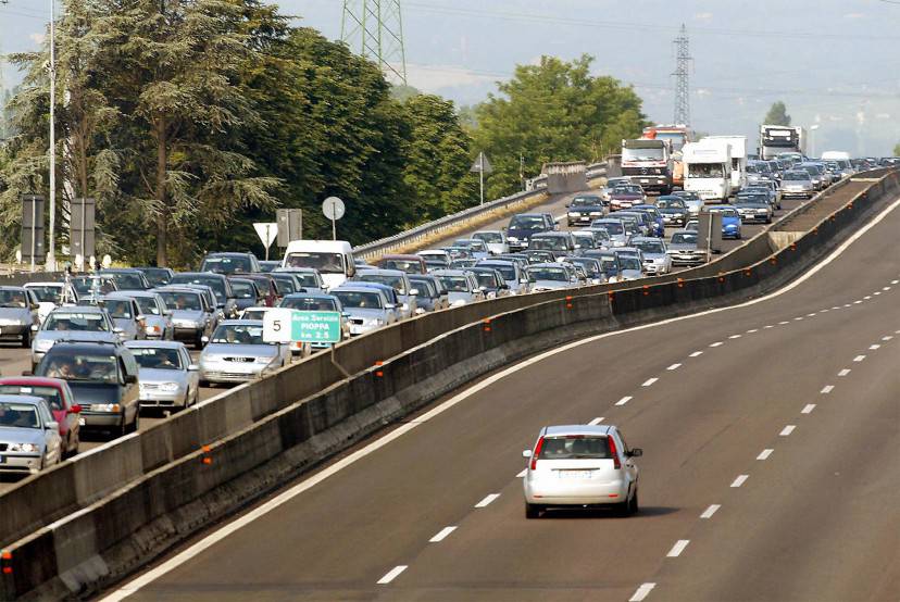 Traffico in autostrada (GEORGIO BENVENUTI/AFP/Getty Images)