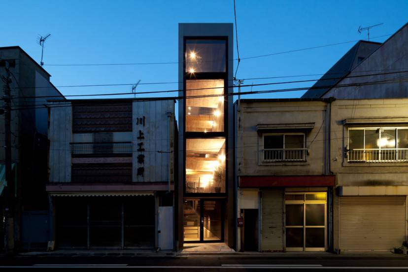 Casa Bonsai a Tokyo (Foto http://yuua.jp/index.html)