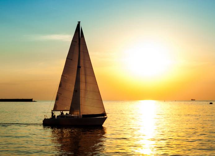 vacation on yacht