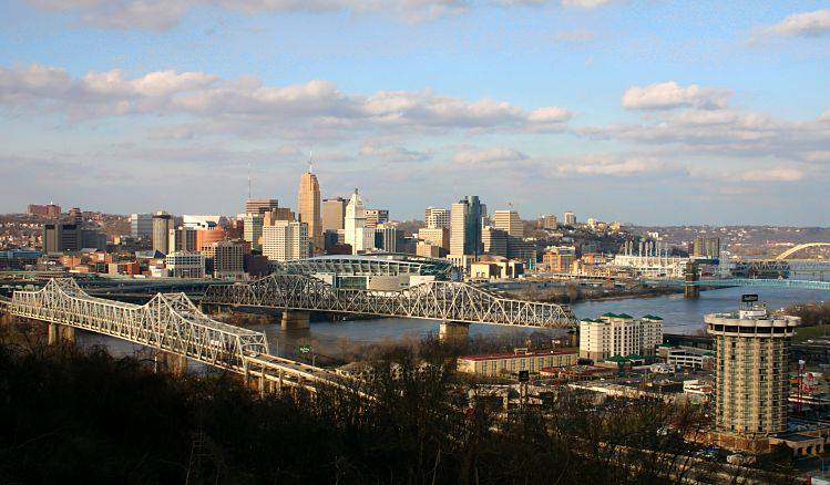 Cincinnati (Foto di Wing. Licenza CC BY-SA 3.0 via Wikimedia Commons)