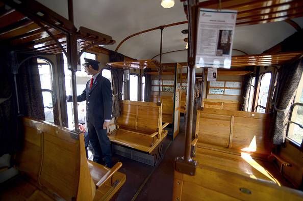 L'interno del treno (FILIPPO MONTEFORTE/AFP/Getty Images)