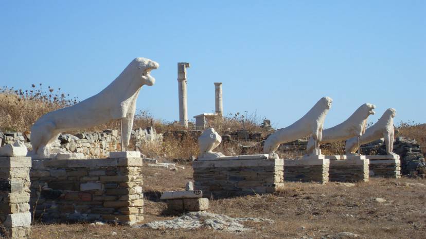 Delos, Grecia (Foto di Vijinn. Licenza CC BY-SA 3.0 via Commons)