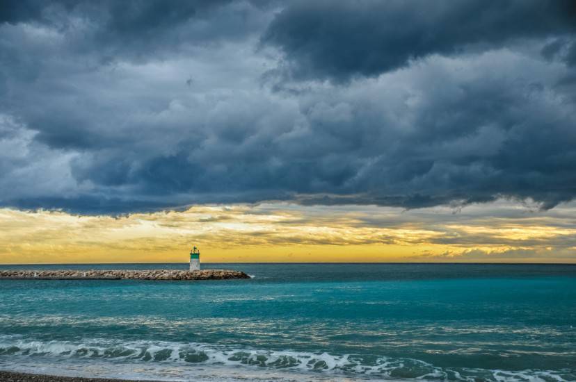 Cagnes sur Mer, Costa Azzurra, inverno (Thinkstock)