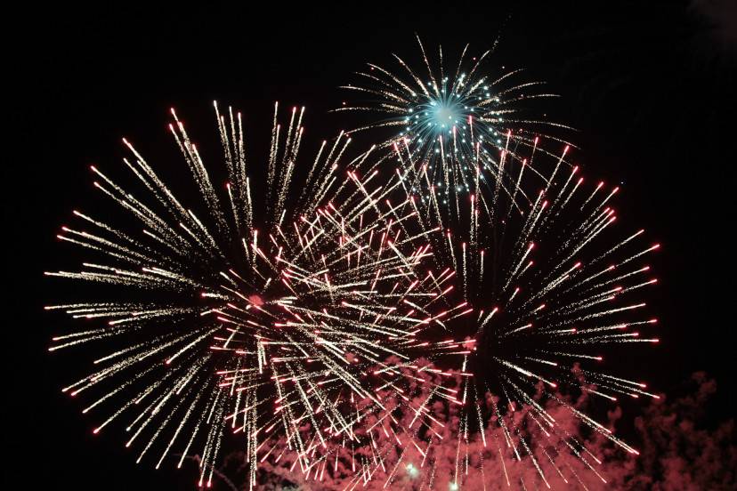 Fuochi di artificio a Capodanno (Pixabay)