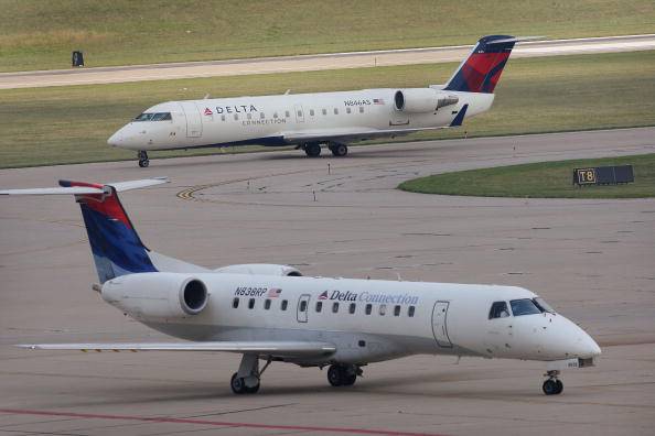 Aerei Delta Airlines (Scott Olson/Getty Images)