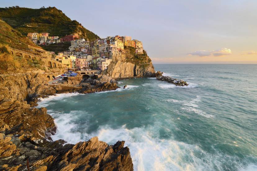 Manarola, Cinque Terre, in inverno (Thinkstock)