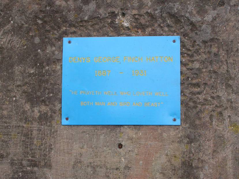 Denys George Finch Hatton Grave