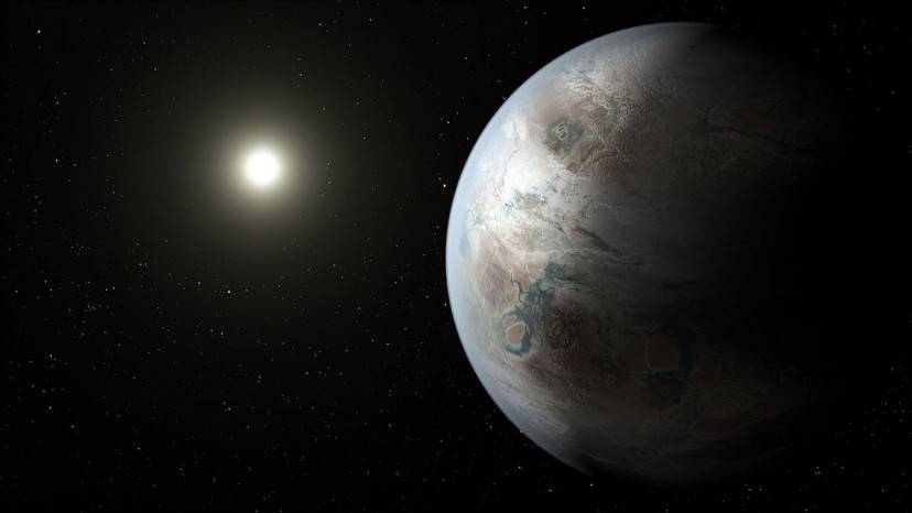 Kepler 452b (Immagine elaborata dalla Nasa)