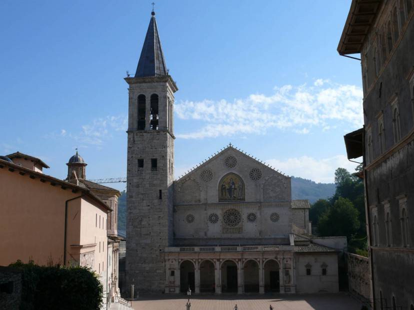 Spoleto, Cattedrale di Santa Maria dell'Assunta (Foto di Zyance- Licenza CC BY-SA 2.5 via Wikimedia Commons)