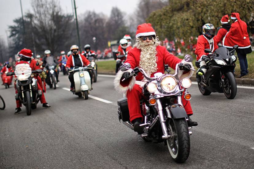Babbo Natale a Torino (MARCO BERTORELLO/AFP/Getty Images)
