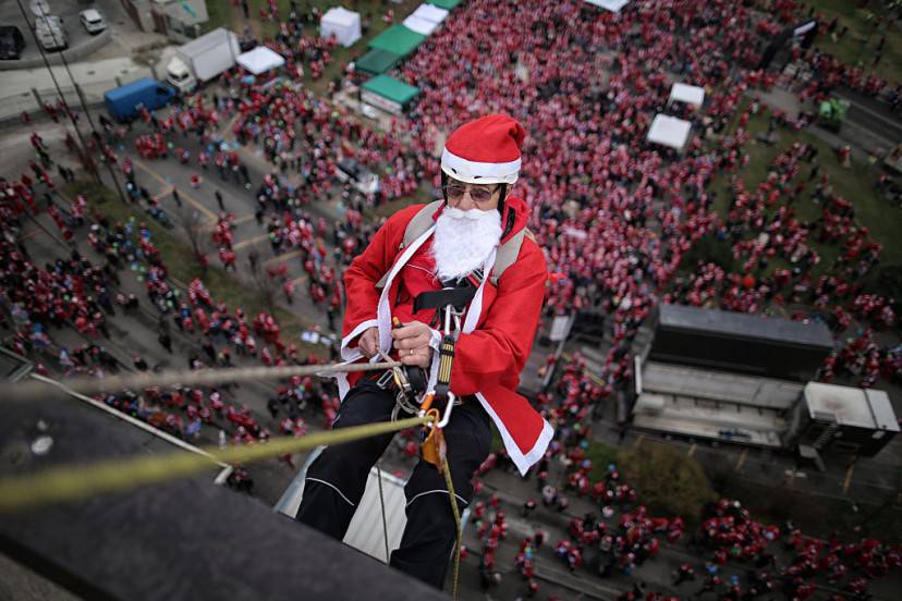 Babbo Natale a Torino (MARCO BERTORELLO/AFP/Getty Images)