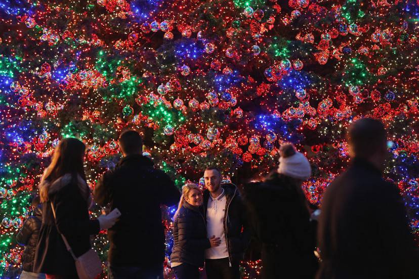 Albero di Natale a Berlino (Sean Gallup/Getty Images)