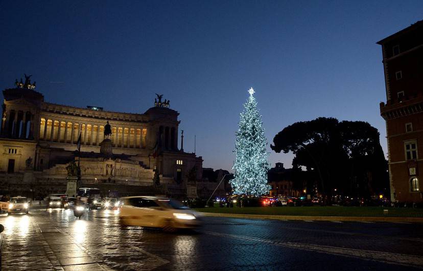 Roma, Natale 2015 (FILIPPO MONTEFORTE/AFP/Getty Images)