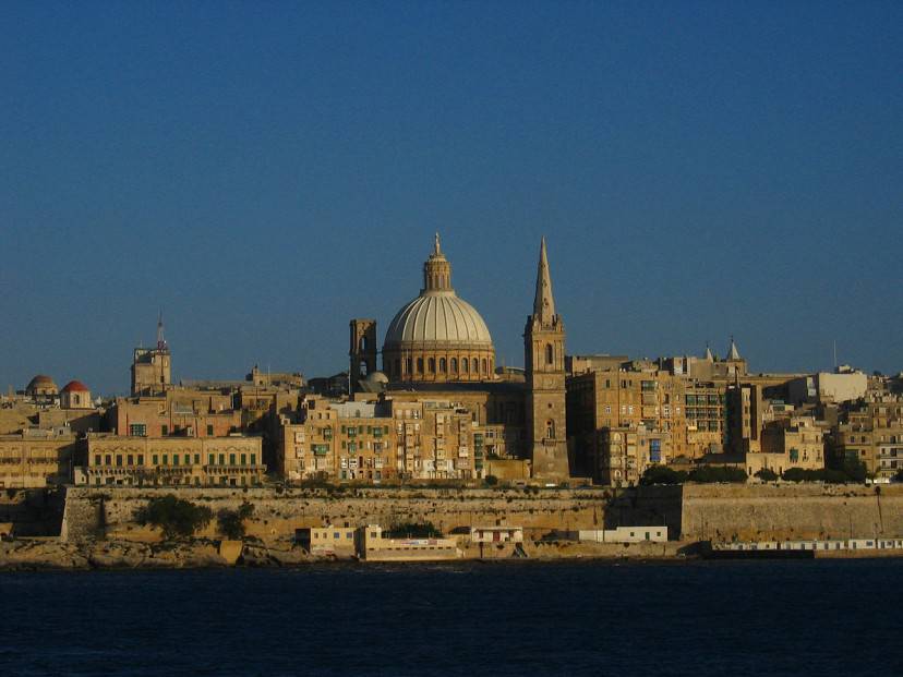 La Valletta, Malta (Foto Wikipedia, pubblico dominio)