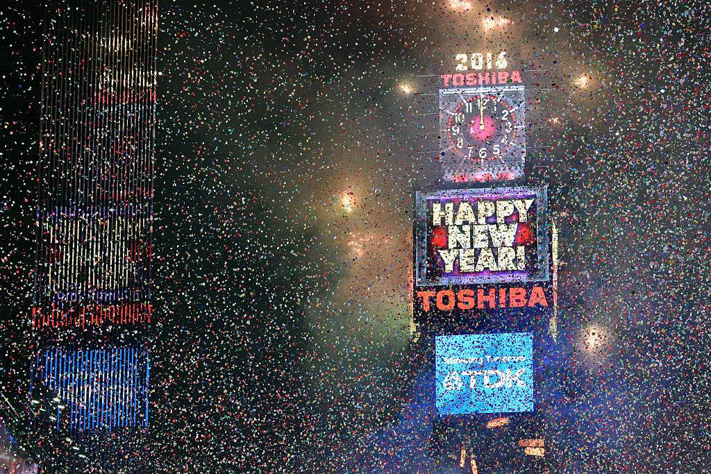 Capodanno a New York (Eugene Gologursky/Getty Images for TOSHIBA CORPORATION)