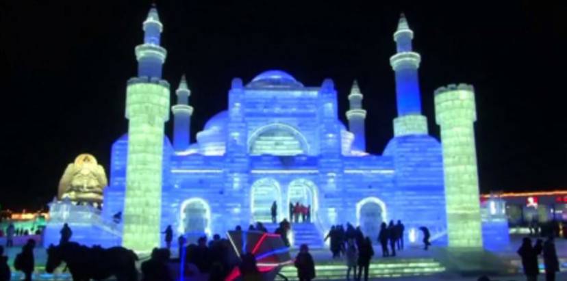 Harbin International Ice and Snow Festival (Screenshot YouTube)