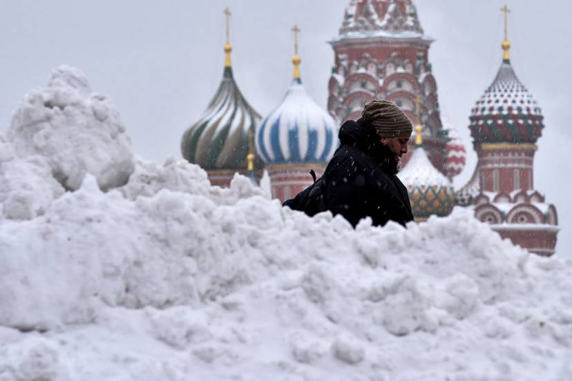 Mosca sotto la neve (KIRILL KUDRYAVTSEV/AFP/Getty Images)