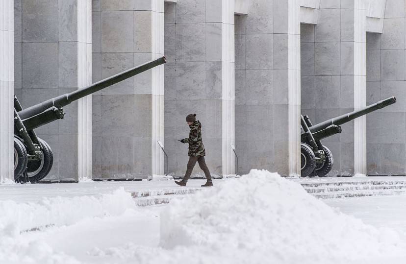 Memoriale della Seconda Guerra Mondiale di Poklonnaja Gora (DMITRY SEREBRYAKOV/AFP/Getty Images)