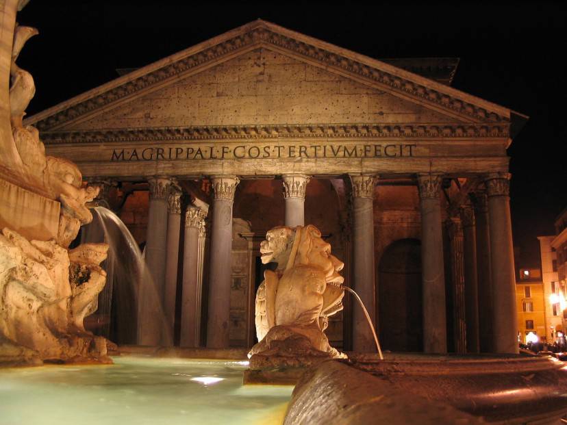 Roma, il Pantheon (Pixabay)