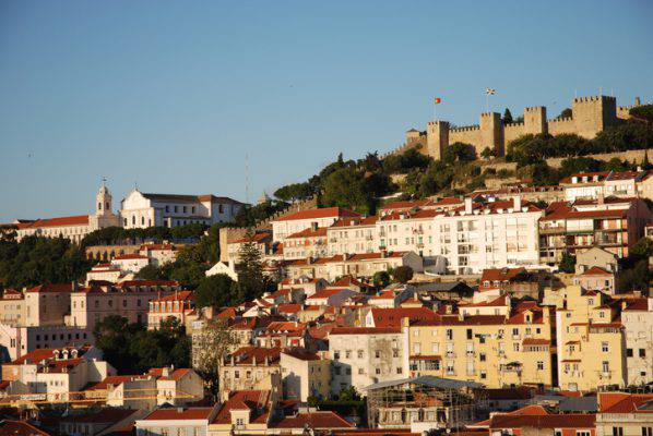 Castello di Sao Jorge, Lisbona, Portogallo
