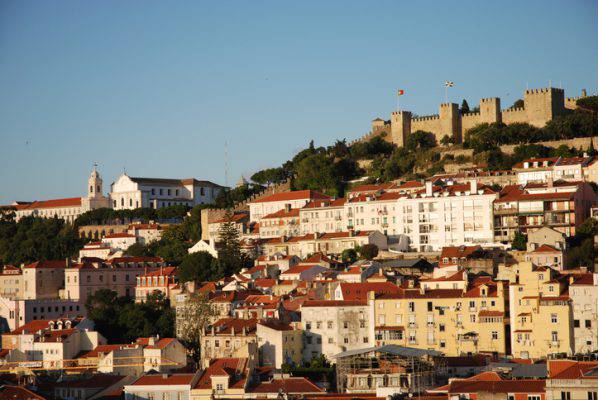 Castello di Sao Jorge, Lisbona, Portogallo