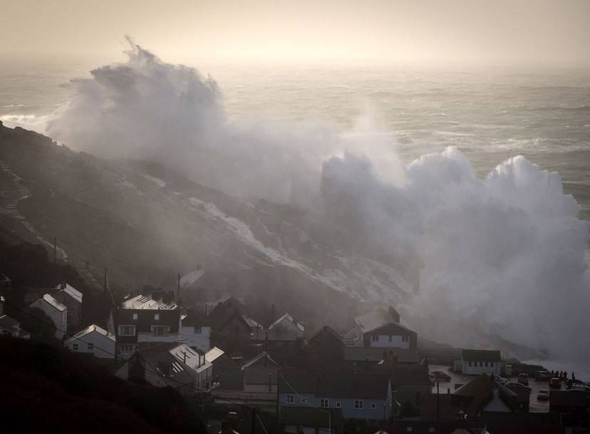 Imogen in Cornovaglia, Land's End (Matt Cardy/Getty Images)