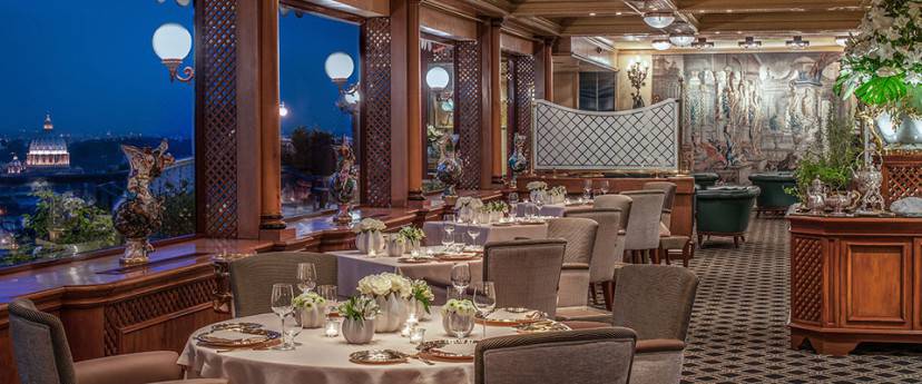 Ristorante La pergola, Roma (Sito web)