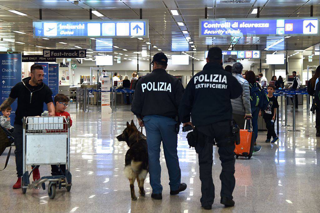 Aeroporto di Fiumicino (TIZIANA FABI/AFP/Getty Images)