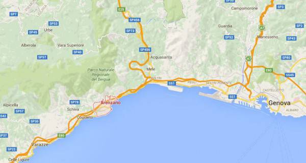 Arenzano (Google Maps)