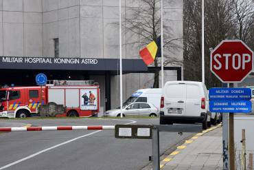 Ospedale Koningin Astrid-Reine di Bruxelles (PATRIK STOLLARZ/AFP/Getty Images)