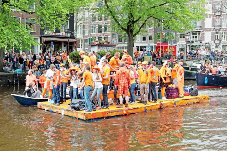 Festa del Giorno del Re ad Amsterdam (Thinkstock)