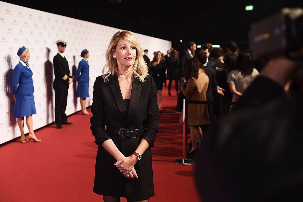 GENEVA, SWITZERLAND - JANUARY 19:  Alessia Marcuzzi attends the IWC "Come Fly With Us" Gala Dinner during the launch of the Pilot's Watches Novelties from the Swiss luxury watch manufacturer IWC Schaffhausen at the Salon International de la Haute Horlogerie (SIHH) 2016 on January 19, 2016 in Geneva, Switzerland.  (Photo by Ian Gavan/Getty Images for IWC)