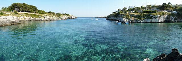 Porto Badisco, Salento (Di Hydruntum, CC BY-SA 3.0, Wikipedia)