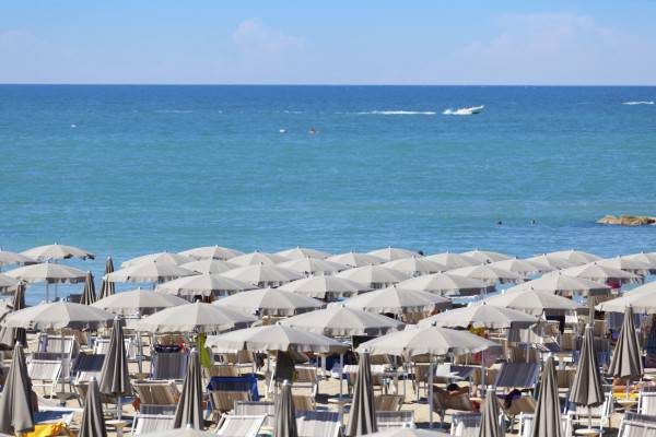 Spiaggia della Rviera Romagnola (iStock)